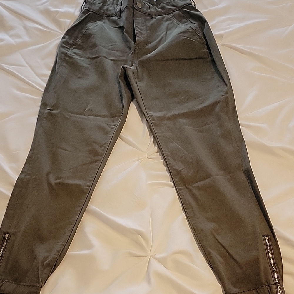 WHBM Women's Olive Green Pants